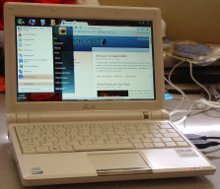 <p>Windows 7 on EeePC</p>
